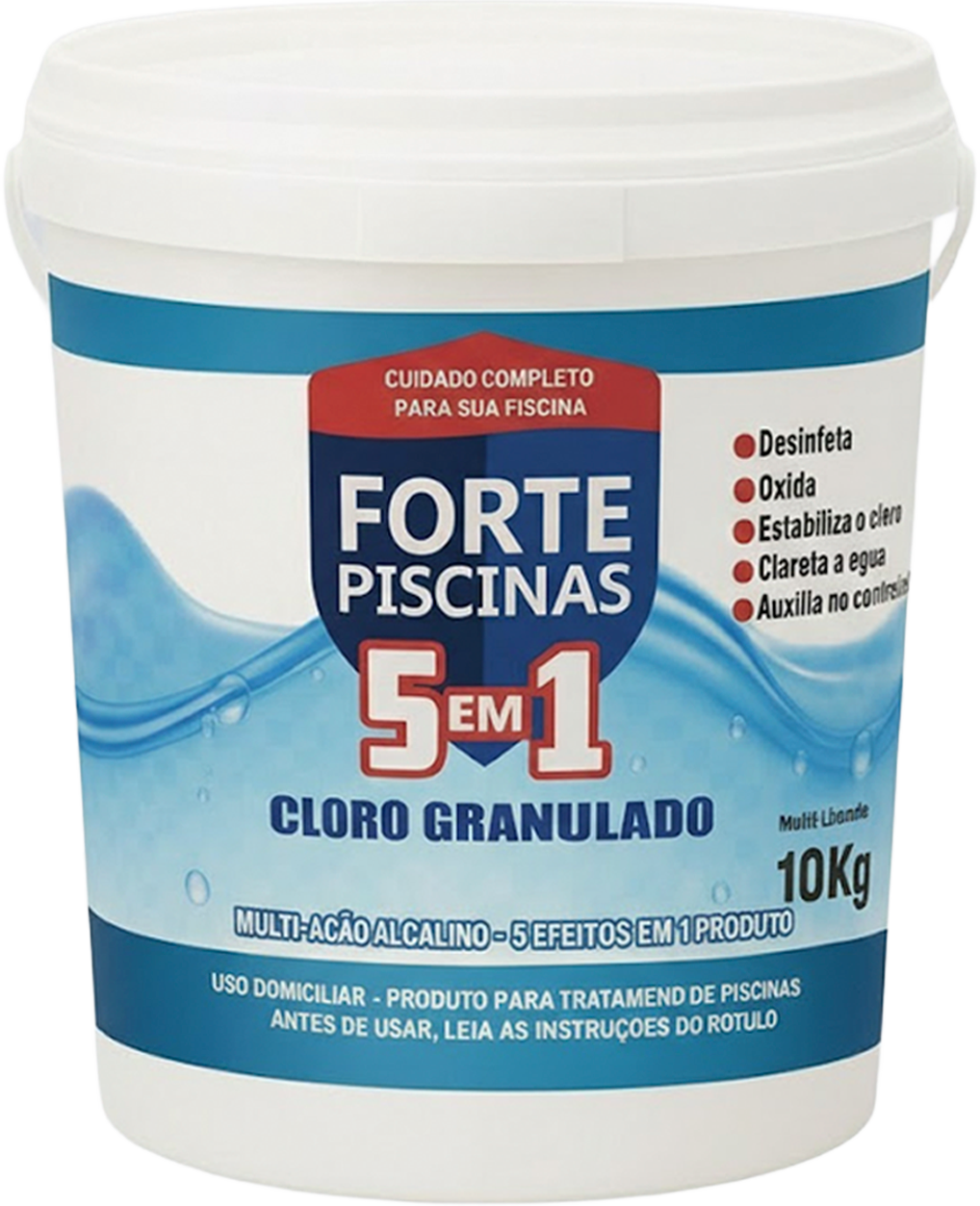 Cloro Granulado 5 em 1